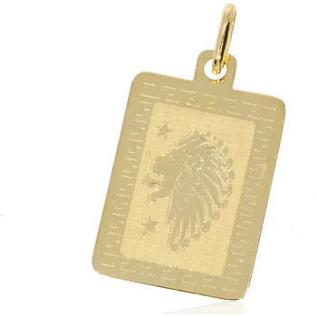Přívěsek Zlatnictví Helios Zlatá znamení zvěrokruhu Váha: 0,9g, Znamení: Lev