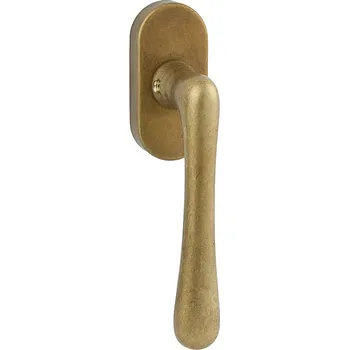 Okenní klika Balkonová klika COBRA ELEGANT (OV - staromosaz), DK balkónová klika, COBRA OV (staromosaz)