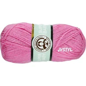 Příze Příze SUPER BABY světlý cyklámen 042 EU