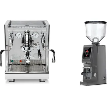 Kávovar ECM Technika V Profi PID + Eureka Atom W 65, grey