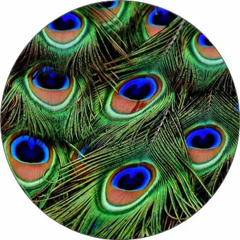 Jedlá dekorace na dort Jedlý papír paví oka 19,5 cm Pictu Hap