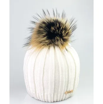 Čepice Dámský model čepice ALICE v bílé barvě, VELIKOST UNI