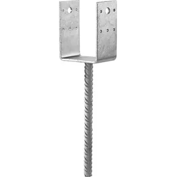 Simpson Strong-Tie® PPD140/90G - Patka sloupku typ PPD šíře 140 mm na zabetonování (pergoly, terasy)