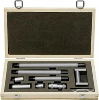 Kinex 7125 - Odpichy mikrometrické sada 50-600mm, dělení 0,01, DIN 863, ČSN 251438