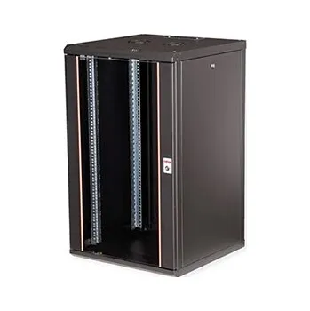 Racková skříň ROLINE 19" rozvaděč 20U, závěsný, Pro, š. 600, h. 600, černý - 26.21.0179