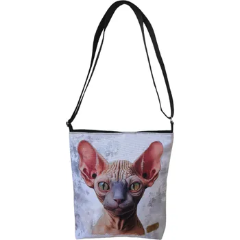 Kabelka Kabelka, kočka Sfinx černá