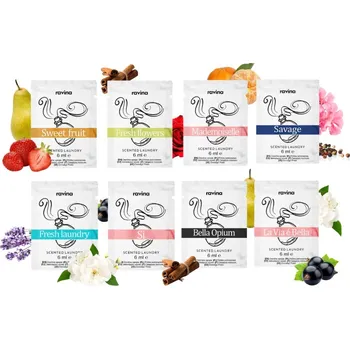 Přípravek na praní Vzorky parfémy na praní 8 ks