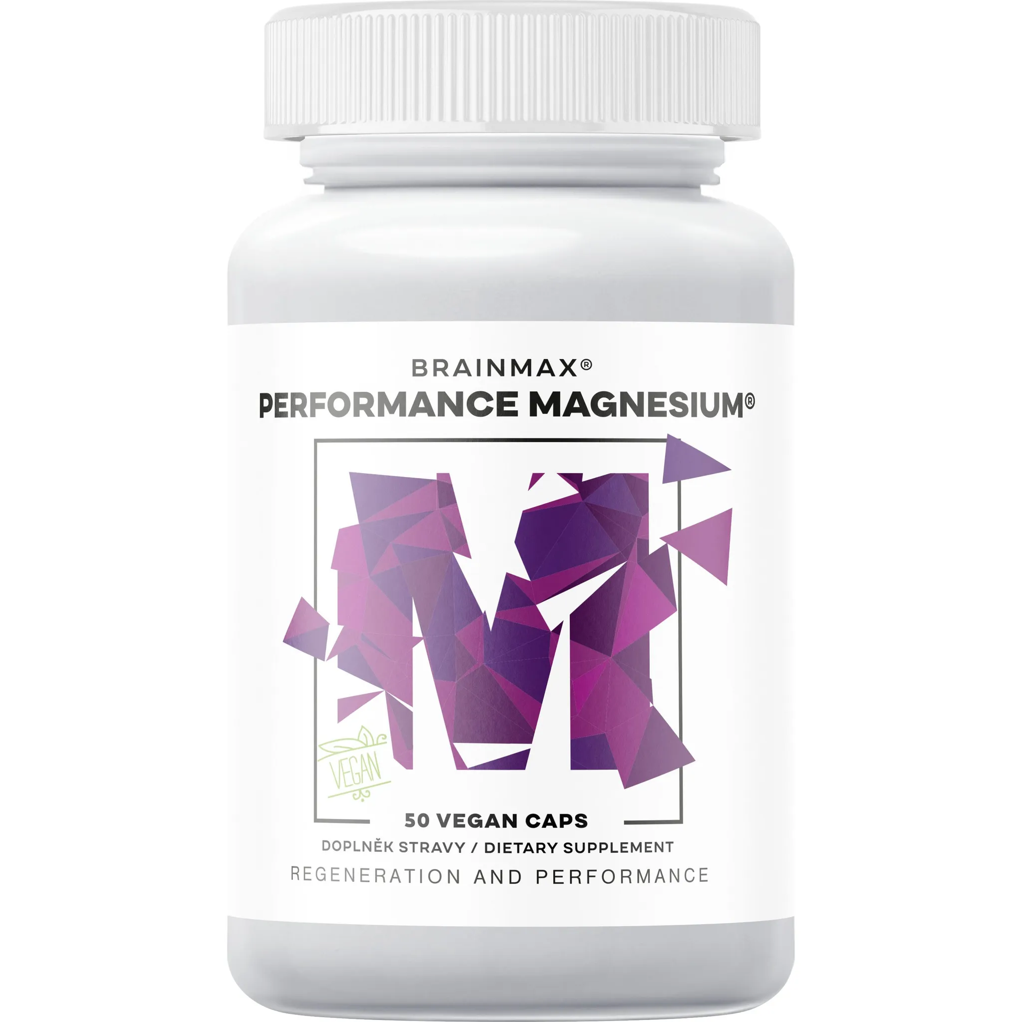 Fotografie 1 -  BrainMax Performance Magnesium 50 cps.