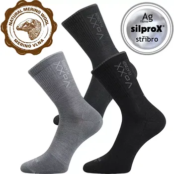 Pánské termo ponožky RADIUS merino vlněné ponožky se stříbrem VoXX