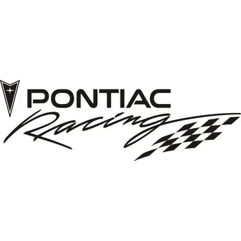 Polep vozidla Home Deco Auto nálepka "Pontiac Racing" 35x100cm