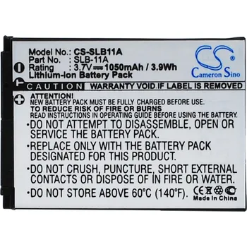 Baterie pro mobilní telefon Baterie Cameron Sino CS-SLB11A pro Samsung WB100 - neoriginální