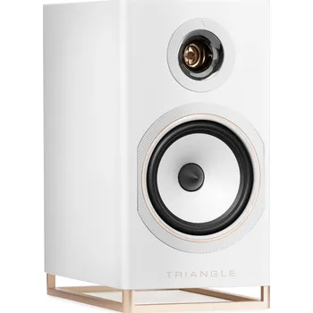 Elektronika Triangle Capella vesmírná bílá (Aktívní regálové reproduktory, kalibrace místnosti, Roon Ready, 2 x 100 W)