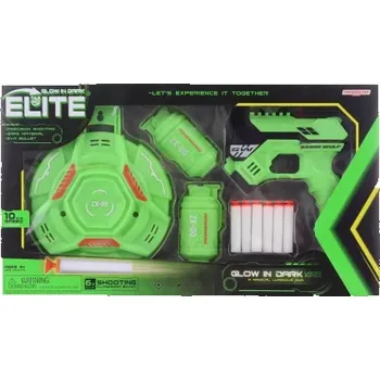 Dětská zbraň Pistole s terčem Svítící