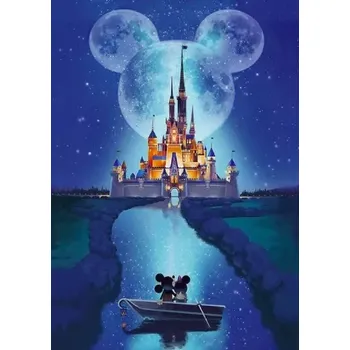 Diamantové malování Sada na diamantové malování Disney Zámek s Mickeym a Minnie