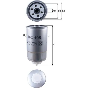Palivový filtr Palivový filtr KNECHT KC 195