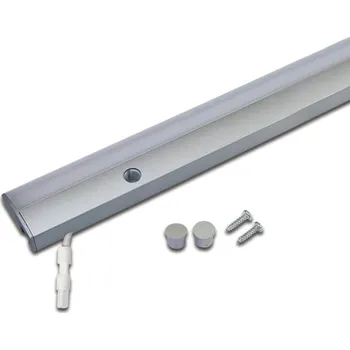 Lampička Hera LED vestavné svítidlo ModuLite F, hliník, 60 cm, 3 000 K, hliník eloxovaný hliník LED 10 W celkem - Doprava zdarma