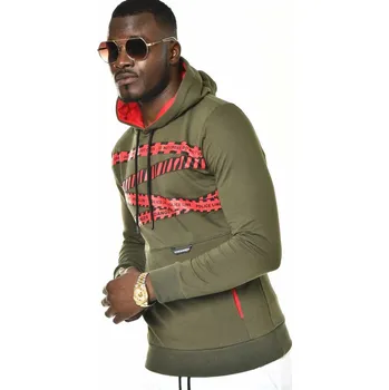 Pánská mikina Pánská mikina DAVID & GERENZO zelená, VELIKOST L