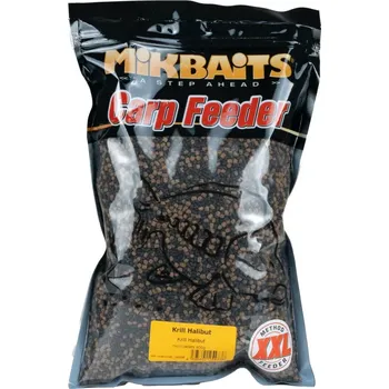 Nástraha MIKBAITS Method Feeder micro pellets 900g - Krill Halibut