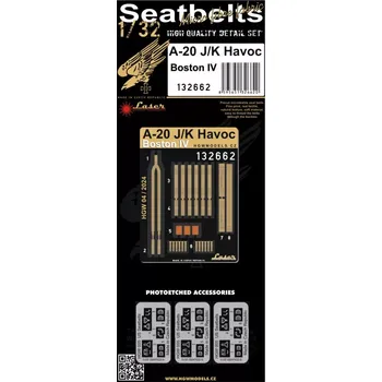 Plastikový model HGW 1/32 Seatbelts A-20 J/K Havoc (laser)