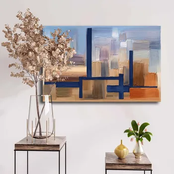 Obraz ASIR Obraz na plátně ArtGALINI – Abstrakce města