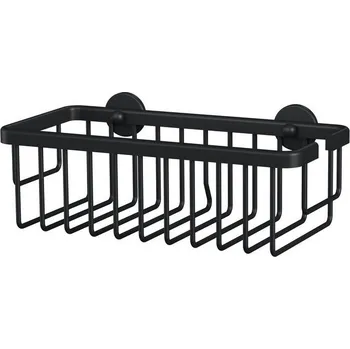 Drátěná police tesa Moon Black - ČERNÝ sprchový košík 40567