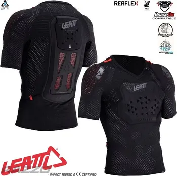 Sportovní chránič Ochranná vesta na kolo Leatt ReaFlex Stealth Body Tee XL