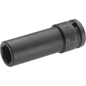 Gola hlavice Facom NS.28LA - Hlavice nástrčná - ořech 1/2", 28 mm, průmyslová (kovaná) CrMo, prodloužená, DRIVE