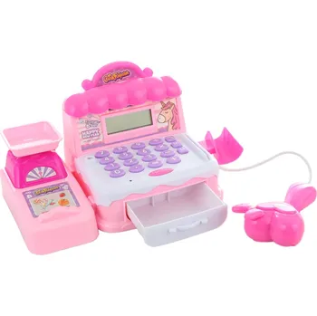 Hra na obchod Pokladna s jednorožcem na baterie 22 x 14 cm