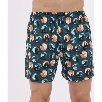 Trenýrky Trenýrky Cornette classic 001/159 Barva: Zelená, Velikost: L