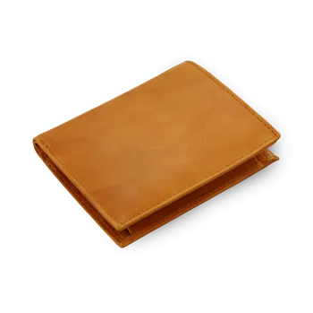Peněženka Světle hnědá pánská kožená peněženka - dokladovka svdok_02