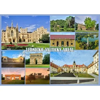 Pohlednice Lednicko-valtický areál - UNESCO