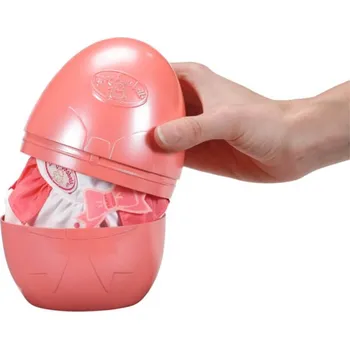 Velikonoční dekorace Zapf Velikonoční vajíčko Baby Annabell s oblečením, 43 cm růžová