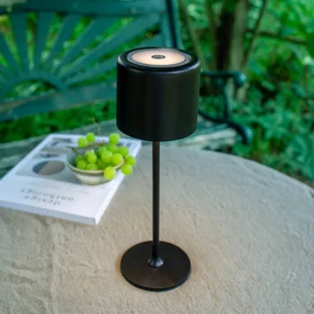 Venkovní osvětlení Markslöjd Akumulátorová stolní lampa Filo pro venkovní použití, černá černý LED celkem 2 W - Doprava zdarma