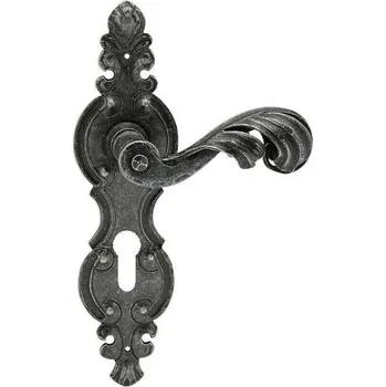 Dveřní kování Cobra Berlin kované kování Provedení: levá klika/koule - otvor pro FAB klíč PZ-LI, Rozteč: 72