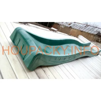 skluzavka Skluzavka Jungle Gym pro podestu ve výšce 1,2m tmavě zelená