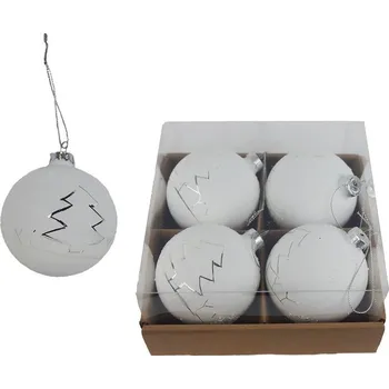 Vánoční dekorace Vánoční ozdoba, 4 ks S0471