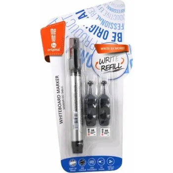 Set školních potřeb MemoBe Marker pro suché desky. + 2 černé ampule MemoBe
