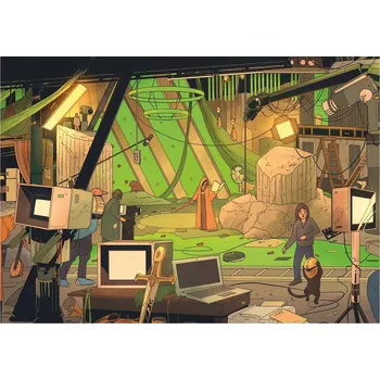 Puzzle Dino Najdi 10 předmětů film 300 xl dílků