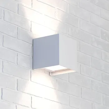 Lampička MCJ Nástěnné svítidlo Zuza 2, bílé, kov, čtyři křídla, 10 cm, G9 bílá 1 x 10 W - Doprava zdarma