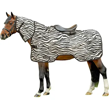 Deka pro koně Deka síťovaná jezdecká HKM Zebra 165 cm