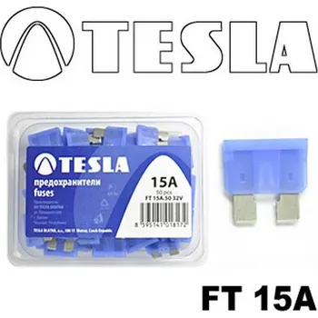 Autoelektrika TESLA sada pojistek ATO 15A, 50ks