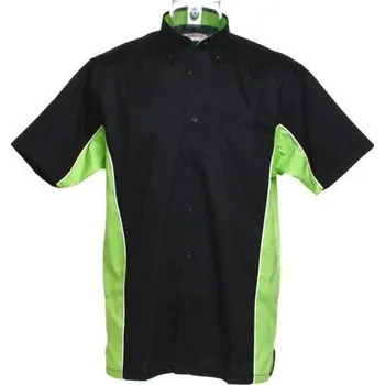 Pánská košile Cinkili Košile CKK8185 black & lime Velikost: XXXL
