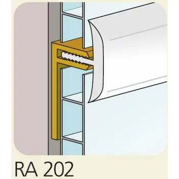 Obklad Dokončovací profil OTTOPAN - Spojovací kulatý A202 - Hnědá (DECA202NO) HOPA
