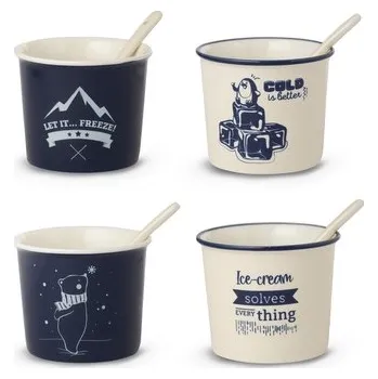 Naběračka na zmrzlinu Pohárky na zmrzlinu