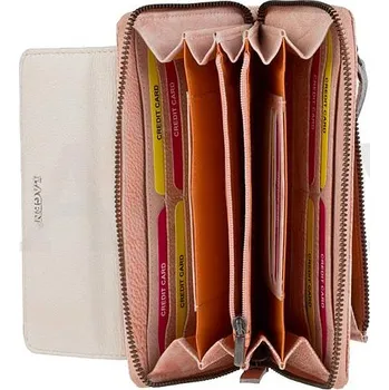 Peněženka Lagen 786017 Orange/Beige