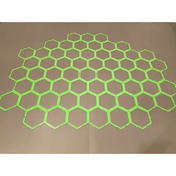 Příslušenství k deskovým hrám inserty.cz Karak II mřížka "bundle" 19+1ks - černá barva (0008)