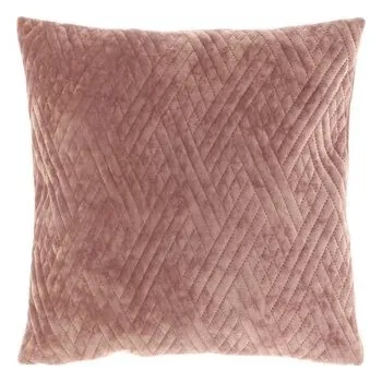 Polštář Vzorovaný polštář Cem starorůžový