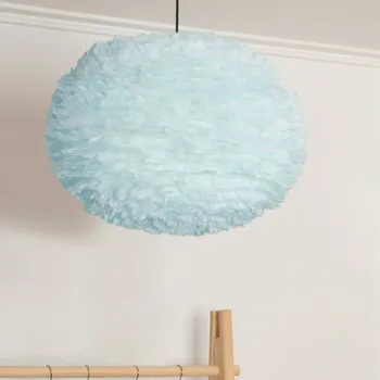 UMAGE Eos velké závěsné světlo světle modré Ø 65 cm - Délka kabelu 210 cm světle modrá, bílá 1 x 15 W LED - Doprava zdarma