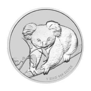 1 kilogram stříbrná mince Austrálie Koala 2010