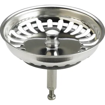 Sifon Viega Sifonový ND zátka/sítko pro dřezovou vpusť 3,5"-pro bovden. mechaniku (čistící-nerez) 680 695